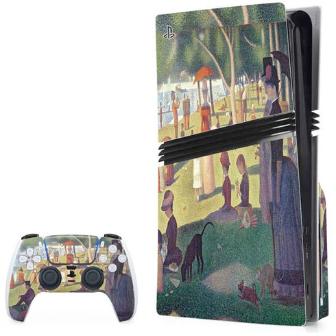 Georges Seurat Sunday Afternoon on the Island of La Grande Jatte PlayStation PS5 Skins